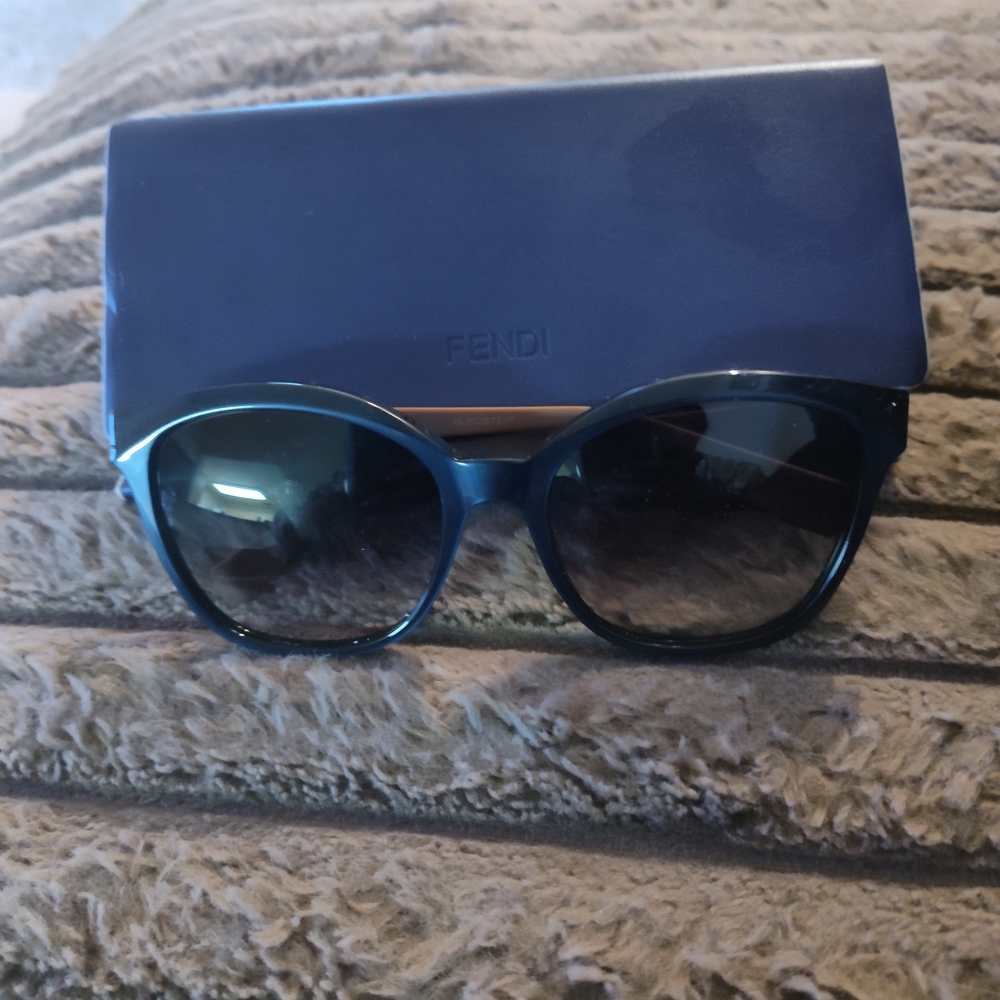 Fendi Women's Black Or Blue Sunglasses